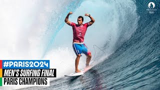 Mens Surfing Final 🏄‍♂️  Paris Champions [upl. by Lon]