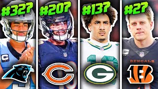 Ranking All 32 NFL Teams’ Starting Quarterbacks For The 2024 Season From WORST To FIRST [upl. by Sigrid]