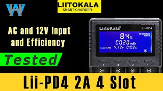 Full review of LiitoKala LIIPD4 2A Smart Universal NiCad NiMh LiFePo4 Charger 18650 [upl. by Garber]