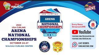 Camren Spangler vs Brian Bessert  Draw 1  USA Curling Arena National Championships C [upl. by Evelin]