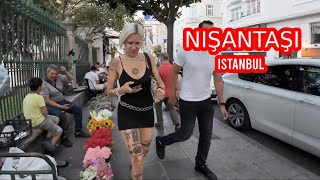 Istanbul Tour Nisantasi District Walking Tour 4K  Turkey Walking Explore [upl. by Llenahc]