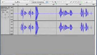 Audacity How To Convert WMA to AIFF WAV and export MP3 [upl. by Ramel504]