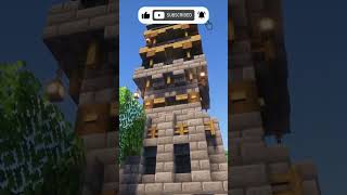 Watch Tower Discovered in Better Minecraft Mod Pack minecraftshorts moddedminecraft [upl. by Yahsed]