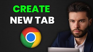 How to Create New tab on Chrome [upl. by Naahsar]