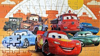 Disneys CARS Puzzle mit Lightning McQueen amp Hook for Toddlers [upl. by Justus]