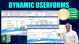 How To Create A Fully Dynamic Userform In Excel With A Single Macro Full Training  Free Download [upl. by Nosrac]