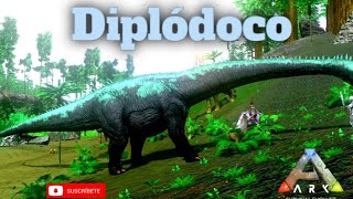 Cómo tamear un Diplodocus en ARK Mobile [upl. by Strephon187]