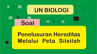 UN BIOLOGI Penelusuran Hereditas Melalui Peta Silsilah [upl. by Nnairek]