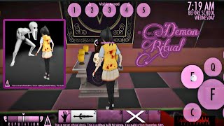 Yandere simulator Android Demon ritual possible or not [upl. by Aieken361]