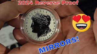 2024 Reverse Proof Morgan amp Peace Dollar Unboxing Not for Silver Stacking coinsnobz morgandollar [upl. by Ahsasal360]