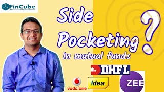 What is side pocketing  Why side pocketing is done in mutual funds  segregated portfolio [upl. by Alleirbag]