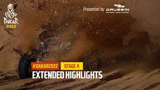 Extended highlights of the day presented by Gaussin  Stage 4  Dakar2022 [upl. by Padriac]