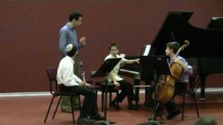 Jonathan Biss masterclassBeethoven Clarinet Trio Op 1114 [upl. by Morrell]