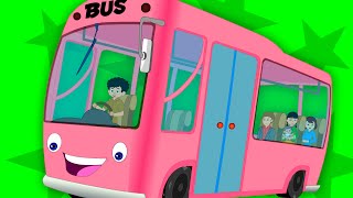 The Wheels On The Bus  Nursery Rhymes  Songs For Kids  Baby Videos [upl. by Enelie]