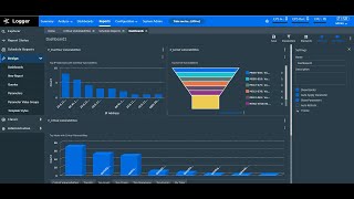 ArcSight Logger Reports  Creating Dashboards [upl. by Ellehsar339]