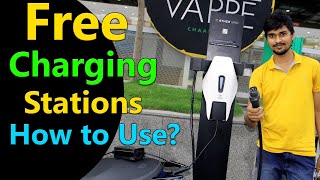 Free Electric Vehicle Charging Stations in India  Ather Grid [upl. by Hilario]