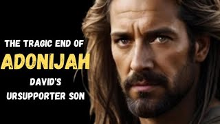 Who was Adonijah in the Bible the story and death of Adonijah Son of David [upl. by Herzog]