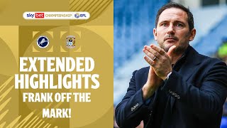 LAMPARDS FIRST WIN  Millwall v Coventry City extended highlights [upl. by Ailero]