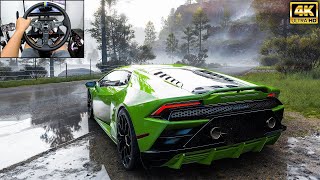 1200HP Lamborghini Huracán EVO  Forza Horizon 5  Logitech g29 gameplay [upl. by Aninotna894]