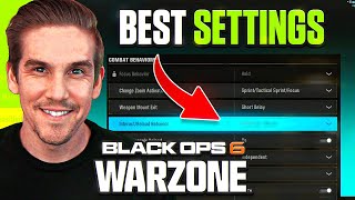 NEW BEST CONTROLLER amp GRAPHICS Settings in WARZONE BLACK OPS 6 [upl. by Langston213]