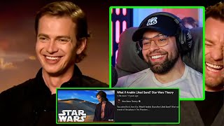 Hayden Christensen Reacts to My Fan Fiction quotWhat If Anakin Liked Sandquot [upl. by Scurlock]