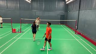 Tiger Badminton Team  1362024  KENMANH VS QUANGHOANG [upl. by Nibur32]