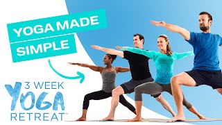 Free 30Minute Core Workout  3 Week Yoga Retreat [upl. by Yrrol496]