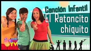 ♫♪HABÍA UN RATONCITO CHIQUITO ♫♪ canción completa con baile [upl. by Aidas]