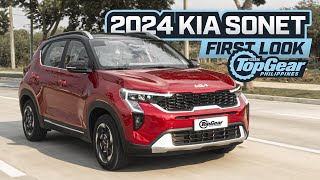 2024 Kia Sonet preview Stonic successor now in PH with P758k starting price  Top Gear Philippines [upl. by Gerik195]