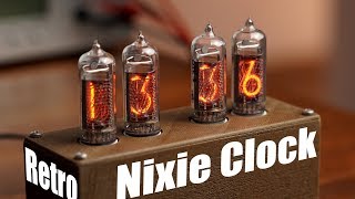 Make your own Retro Nixie Clock with an RTC [upl. by Yelssew]