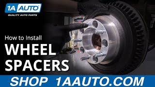 How to Properly Install Wheel Spacers on your Vehicle [upl. by Pembrook]