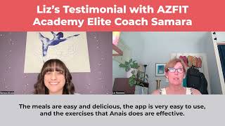 Liz’s Testimonial with AZFIT ACADEMY ELITE COACH Samara [upl. by Uella]