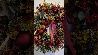 ✨️ El Borgoña se adueña de la Navidad ✨️ navidad2024 deconavidad christmasdecor [upl. by Ahsiet]