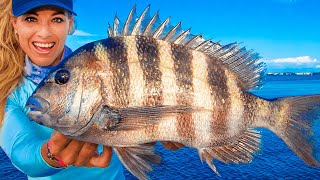 How To Clean And Fillet Sheepshead [upl. by Notsirb788]