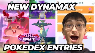 Dynamax Pokémon Debuts Pokedex entries Finishing quotTo The Max Researchquot [upl. by Roldan]