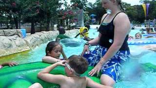 Floating down the Lazy River at Schlitterbahn 19 June 2009 [upl. by Hafirahs]