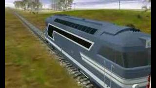 Trainz 2006 加上電車GO音效測試片 [upl. by Cleres]