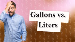 Does the US use liters or gallons [upl. by Enenaj]