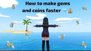 How to earn coins and gems faster 💲💲💲 Virtual sim story dream life [upl. by Alleyn635]