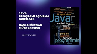 Java Proqramlaşdırma Əsaslardan İrəli Səviyyəyə Kimi Bütün Mövzular PART 11 [upl. by Ahsiekrats]