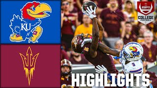 Kansas Jayhawks vs Arizona State Sun Devils  Full Game Highlights  ESPN College Football [upl. by Aylatan848]