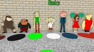 PLAY AS ALL CHARACTERS  BALDINAS BASICS ROBLOX MAP [upl. by Mahmud]