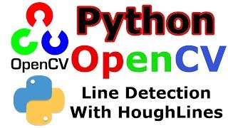 Line Detection In Python OpenCV With HoughLines [upl. by Delija726]