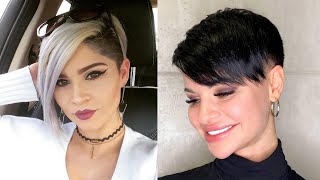 Buzzcut Girl Haircuts For Fine Hair Buzz Cut Women All About Pixie Cut [upl. by Enitsyrk950]