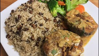 THE BEST JAMAICAN GUNGO RICE AND PEAS  CARIBBEAN RICE AND PEAS [upl. by Willdon833]