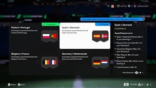 EAFC 25 quotMARQUEE MATCHUPS  SPAIN V DENMARKquot SBC cheapest solution [upl. by Shepard]