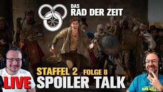 LIVE Das Rad der Zeit  S02E08  Staffelfinale  Kritik und Spoiler Talk mit medienberauscht [upl. by Yer]