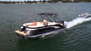 2016 Bennington Pontoon 2575QCWT IO [upl. by Mishaan]