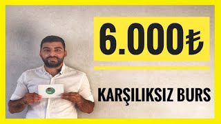 6000₺ KARŞILIKSIZ BURS  İSTANBUL BÜYÜKŞEHİR BELEDİYESİ BURS BAŞVURUSU GENÇ ÜNİVERSİTELİ BURSU [upl. by Genia234]