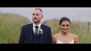 Kinkell Byre wedding video  Danielle  Ryan wedding film trailer [upl. by Anyak]